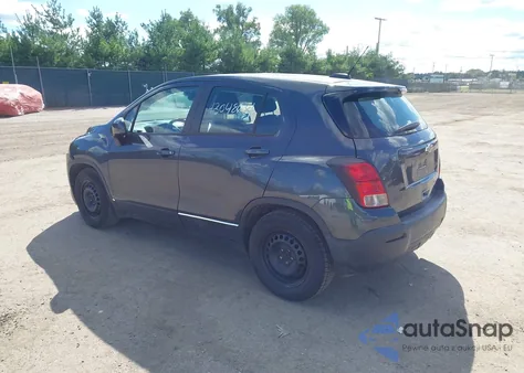 2016 Chevrolet Trax 1Ls from USA, damaged, VIN 3GNCJKSB7GL265751